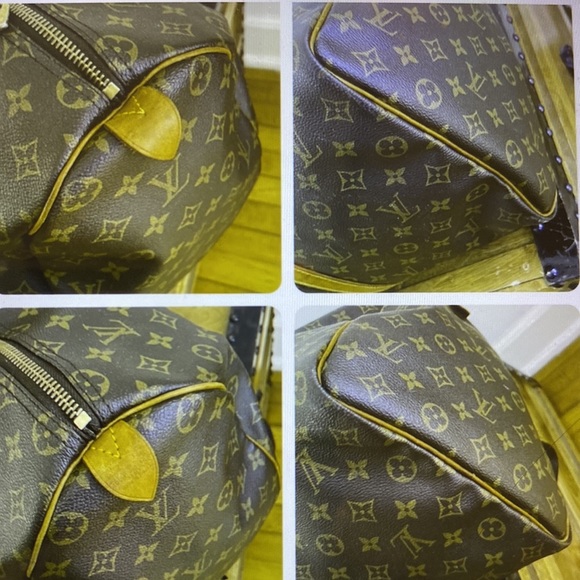 VGUC. Vintage Louis Vuitton Boston keep all 50 travel bag. Unisex. - Picture 10 of 12
